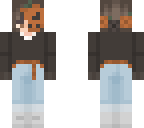 fall skin :) with a mask