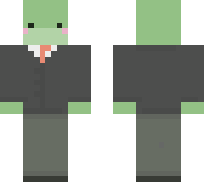 frog in a suit