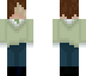 green sweater =]