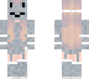 grey girl fox mask