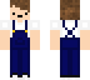guy in jean overalls