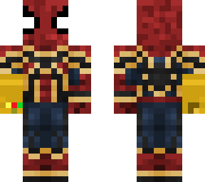 iron spider with thanos godlent