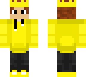 itsshahaz new skin yellow hoodie with gold crown