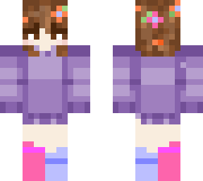matching arson trio skins but lavender