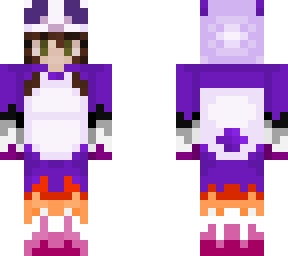 mints purple pandas onesie