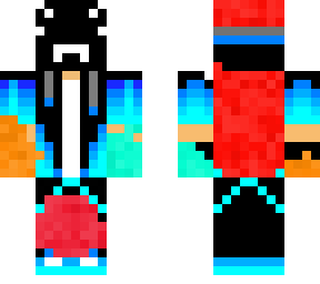 neon blue gamer (♀)
