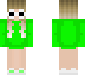 neon green girlv