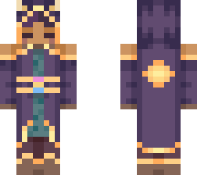 pan wizard with horns and a robe