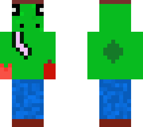 pat frog likes his apples raspberry and lime
