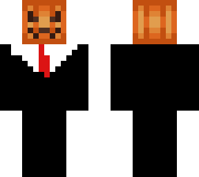 pumpkin in a suit