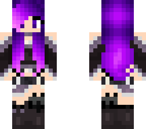 purple hair edit