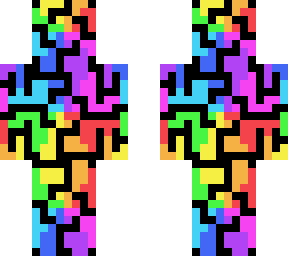 rainbow skin thingy