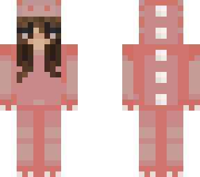 red dino girl cute :) (fixed)