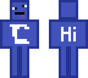silly blue