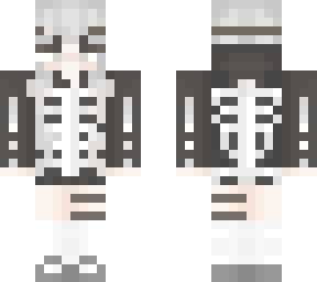 skeleton girl