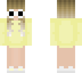 soft yellow girl