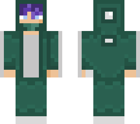Squid Game Customize Head Slim Minecraft Skin