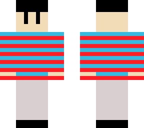 stripy shirt boy