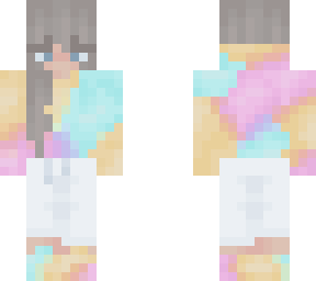 tie dye girl