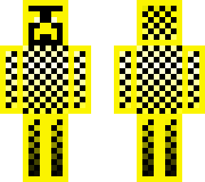 toxic yellow neon skin