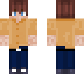 yellow tubbo brown hair