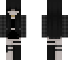 black hair