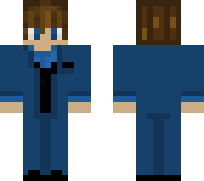 blue/blue suit