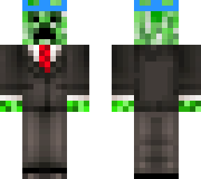 blue king suit creeper