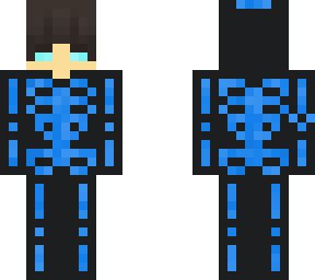 blue skull
