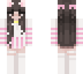 chica vestida de gato