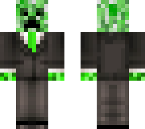 creeper with green suit