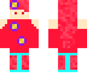 flower red girl