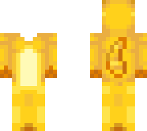 gold axolotl onesie template