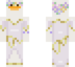 goose wedding dress