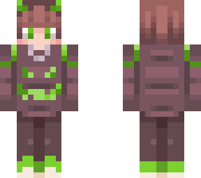 green pumpkin boy