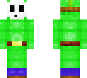 green shy guy