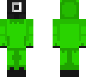green squid game guard