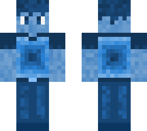 he is blue