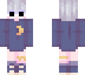 moon sweater w/ clout glasses
