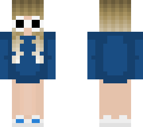navy blue girl