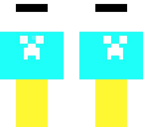 nonhead guy nlue and yellow