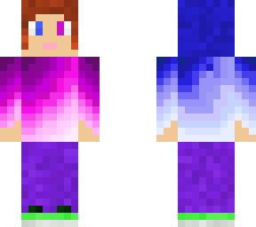 pink and blue?