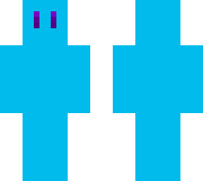 purple cyan guy