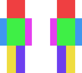 rainbow skin