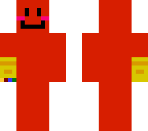 red derp with blush with infinity guntlet