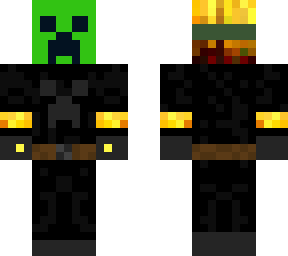 rubikyt with creeper mask
