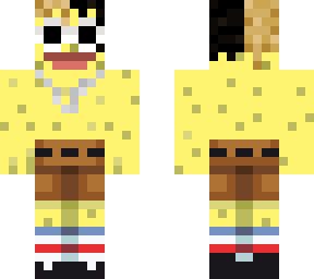 spongetentaction with glasses