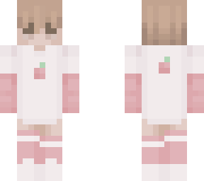 straw berry minecraft boy skin :)