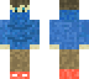 sweaty e-boy (blue hoodie)