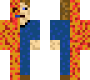 the burnt man